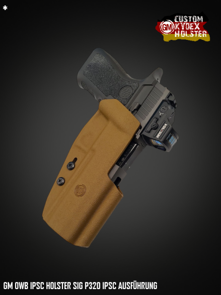 GM OWB Custom Kydex Holster Multi Mount IPSC